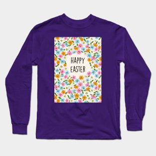 HAPPY EASTER DAISIES Long Sleeve T-Shirt